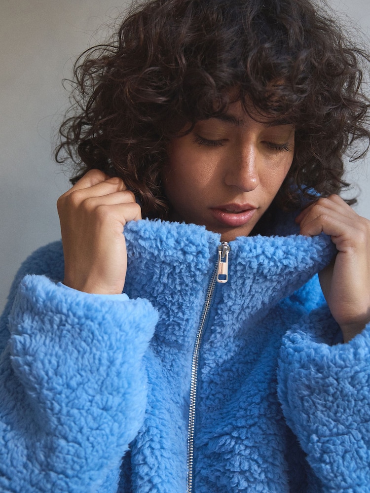 Blue Borg Half Zip Jacket - Image 5 of 9