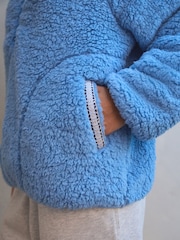Blue Borg Half Zip Jacket - Image 6 of 9