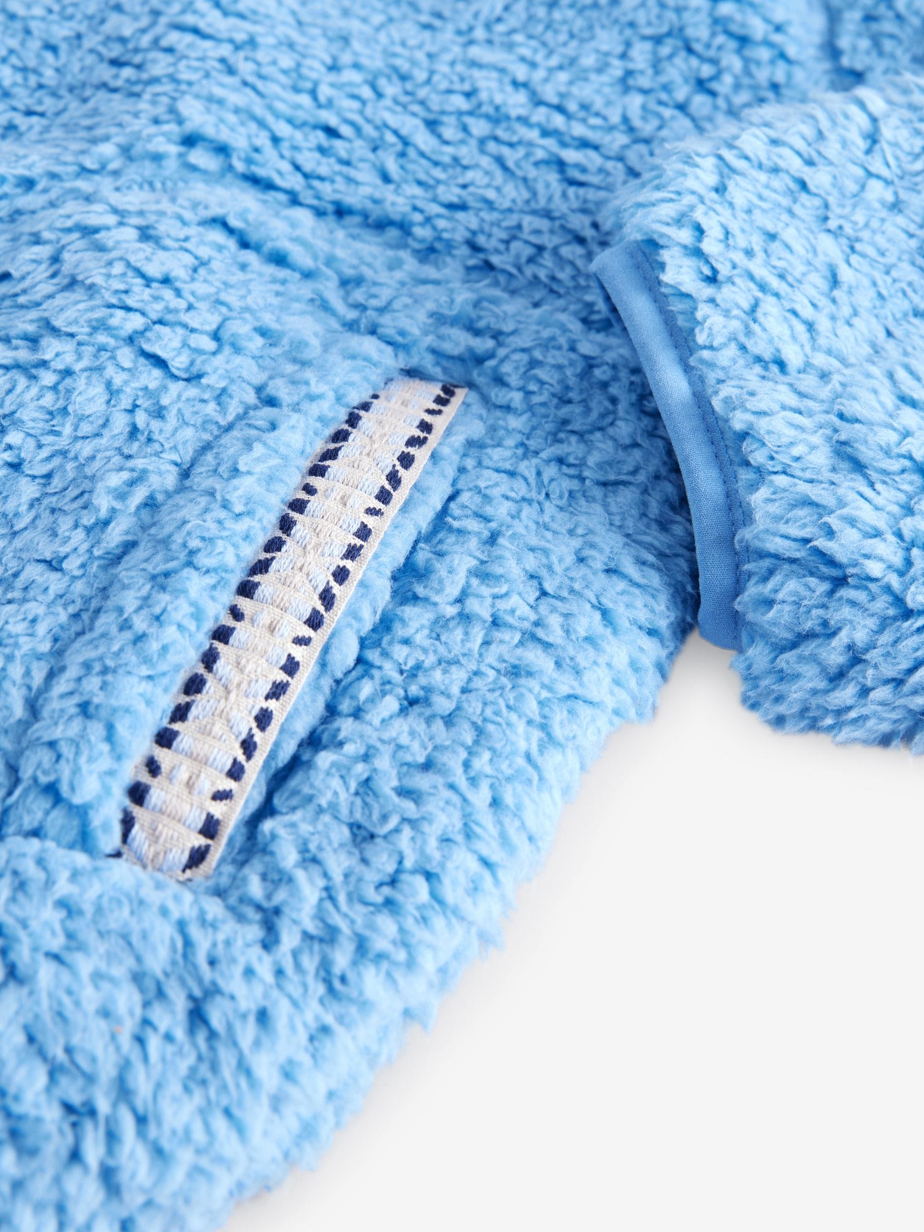 Buy Blue Borg Half Zip Jacket from Next USA Buy Blue Borg Half Zip Jacket from Next USA
