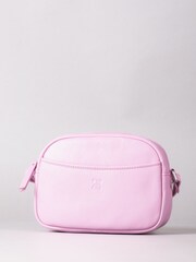 Lakeland Leather Pink Coniston Leather Cross-Body Camera Bag - Image 2 of 6