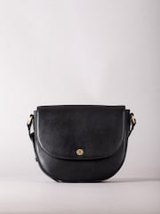 Lakeland Leather Black Tarnbeck Leather Saddle Bag - Image 2 of 7