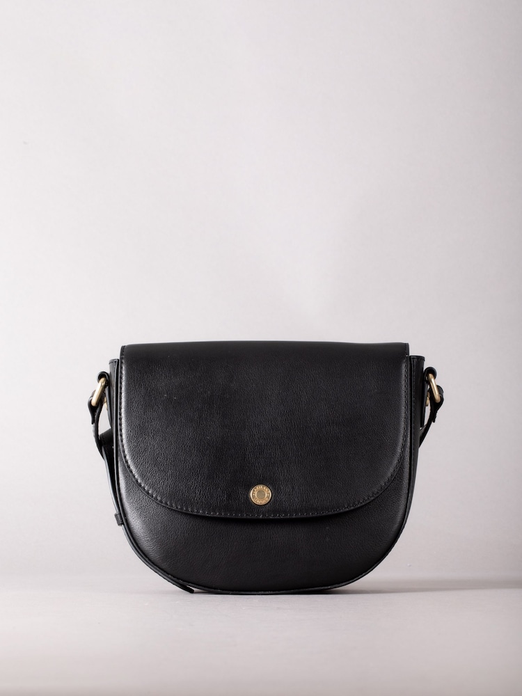 Lakeland Leather Black Tarnbeck Leather Saddle Bag - Image 2 of 7