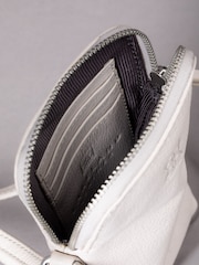 Lakeland Leather Parchment Coniston Leather Cross-Body Phone Pouch - Image 5 of 6