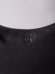 Lakeland Leather Black Coniston Crescent Cross-Body Bag - Image 6 of 6