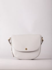 Lakeland Leather Grey Tarnbeck Leather Saddle Bag - Image 1 of 8
