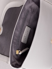Lakeland Leather Grey Tarnbeck Leather Saddle Bag - Image 8 of 8