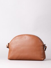 Lakeland Leather Brown Coniston Duo Curved Cross-Body Bag - Image 2 of 6