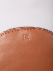 Lakeland Leather Brown Coniston Duo Curved Cross-Body Bag - Image 4 of 6