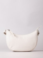 Lakeland Leather Parchment Coniston Crescent Cross-Body Bag - Image 1 of 6