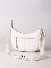 Lakeland Leather Parchment Coniston Crescent Cross-Body Bag - Image 3 of 6