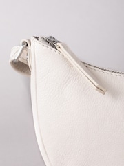 Lakeland Leather Parchment Coniston Crescent Cross-Body Bag - Image 5 of 6