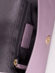 Lakeland Leather Pink Small Tarnbeck Leather Flapover Cross-Body Bag - Image 6 of 6