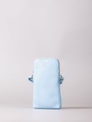 Lakeland Leather Blue Coniston Leather Cross-Body Phone Pouch - Image 1 of 6