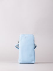 Lakeland Leather Blue Coniston Leather Cross-Body Phone Pouch - Image 2 of 6