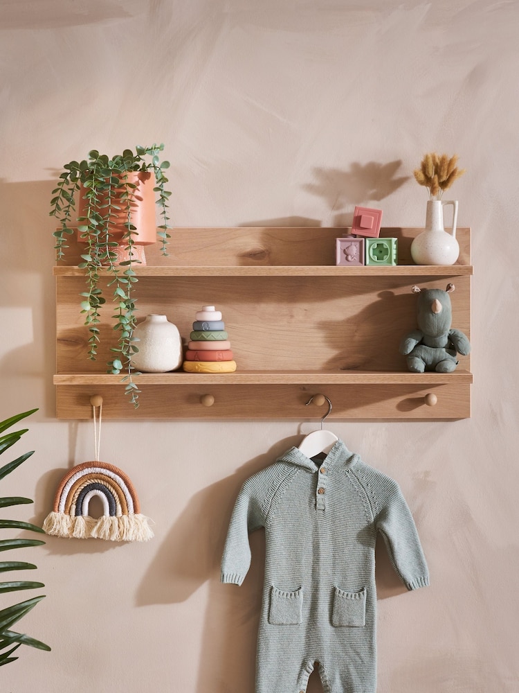 Obaby Natural Decorative Shelf - Image 1 of 4