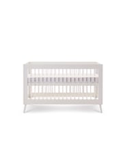Obaby White with Acrylic Maya Nursery Cot Bed - Image 5 of 6