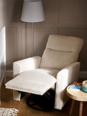 Obaby Oatmeal Savannah Swivel Glider Recliner Nursing Chair - Image 2 of 5