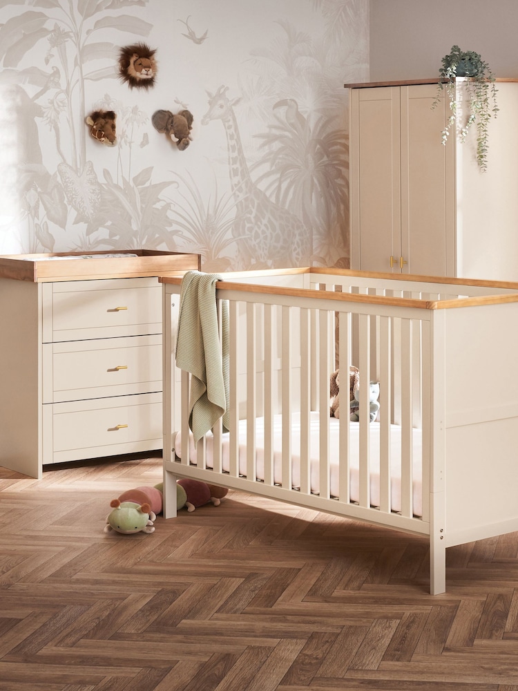 Obaby Evie Cashmere Cot Bed - Image 1 of 6