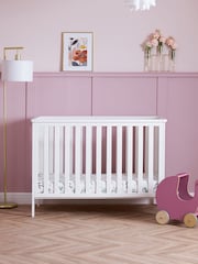 Obaby Evie White Small Cot Bed - Image 1 of 5