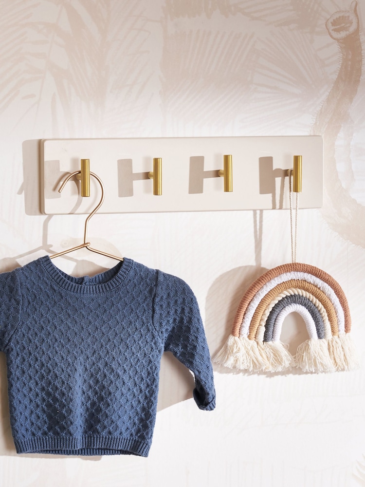 Obaby Evie Cashmere Decorative Wall Hook - Image 1 of 3 Obaby Evie Cashmere Decorative Wall Hook - Image 1 of 3