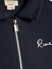 River Island River логотипі бар поло футболка және шорт жиынтығы - 5суретінің 4 суреті