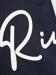 River Island River логотипі бар поло футболка және шорт жиынтығы - 5суретінің 5 суреті