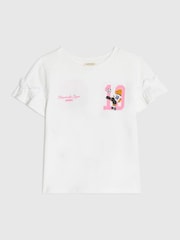River Island White World Cup Bear T-Shirt - Image 2 of 4