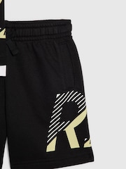 River Island Black River Athelesuire T-Shirt & Short Set - Image 5 of 5
