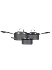 Hairy Bikers 3 Piece Black Forged Pan Set - Image 3 of 5