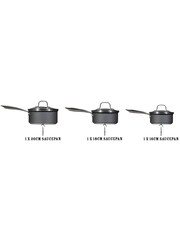 Hairy Bikers 3 Piece Black Forged Pan Set - Image 4 of 5