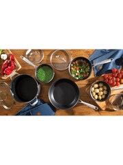 Hairy Bikers 5 Piece Black Forged Pan Set - Image 2 of 4
