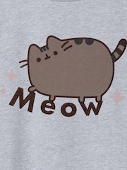 Vanilla Underground Grey Pusheen Meow Kids Short Sleeved 100% Cotton T-Shirt - Image 5 of 5
