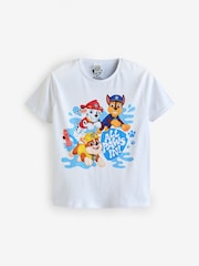 Vanilla Underground White Boys 100% Cotton Paw Patrol Licensed T-Shirt - Image 1 of 5
