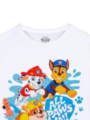 Vanilla Underground White Boys 100% Cotton Paw Patrol Licensed T-Shirt - Image 2 of 5