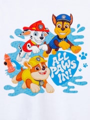 Vanilla Underground White Boys 100% Cotton Paw Patrol Licensed T-Shirt - Image 5 of 5