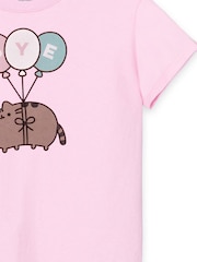 Vanilla Underground Pink Pusheen Girls Licensed T-Shirt - Image 4 of 5