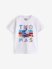 Vanilla Underground White 100% Cotton Thomas and Friends Boys Licensed T-Shirt - Image 1 of 5