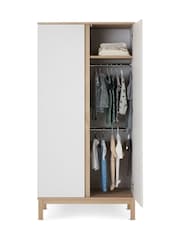 Obaby White Astrid Double Wardrobe - Image 4 of 6