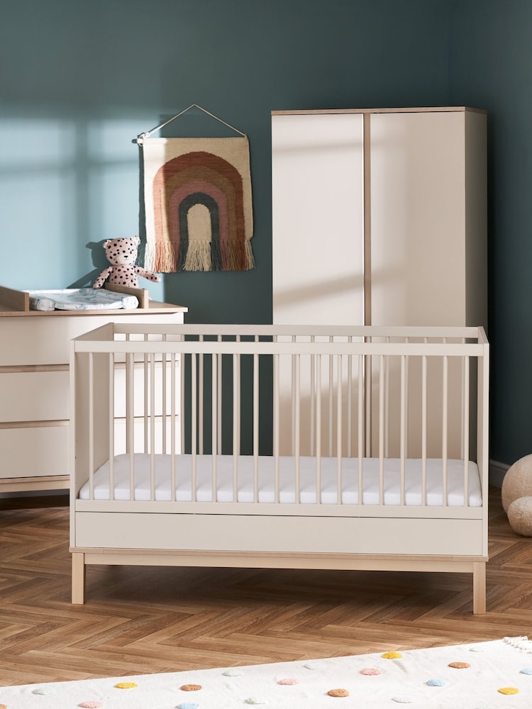 Obaby Astrid Satin 3 Piece Nursery Furniture Set - Image 1 of 6
