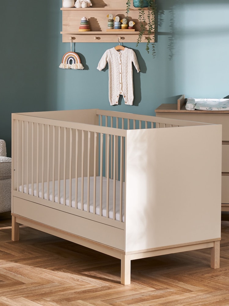 Obaby Astrid Satin Astrid Cot Bed - Image 1 of 6
