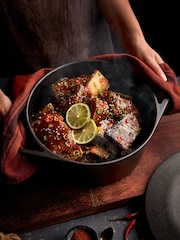 Stellar Black 25cm Cast Iron Casserole - Image 1 of 4