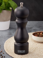 Stellar Black 18cm Pepper Mill - Image 1 of 4
