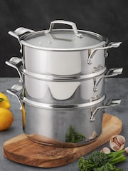 Stellar 22cm 3 Tier Steamer Set - Image 1 of 4