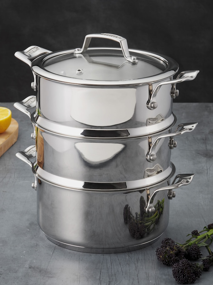 Stellar 18Cm 3 Tier Steamer Set - Image 1 of 3