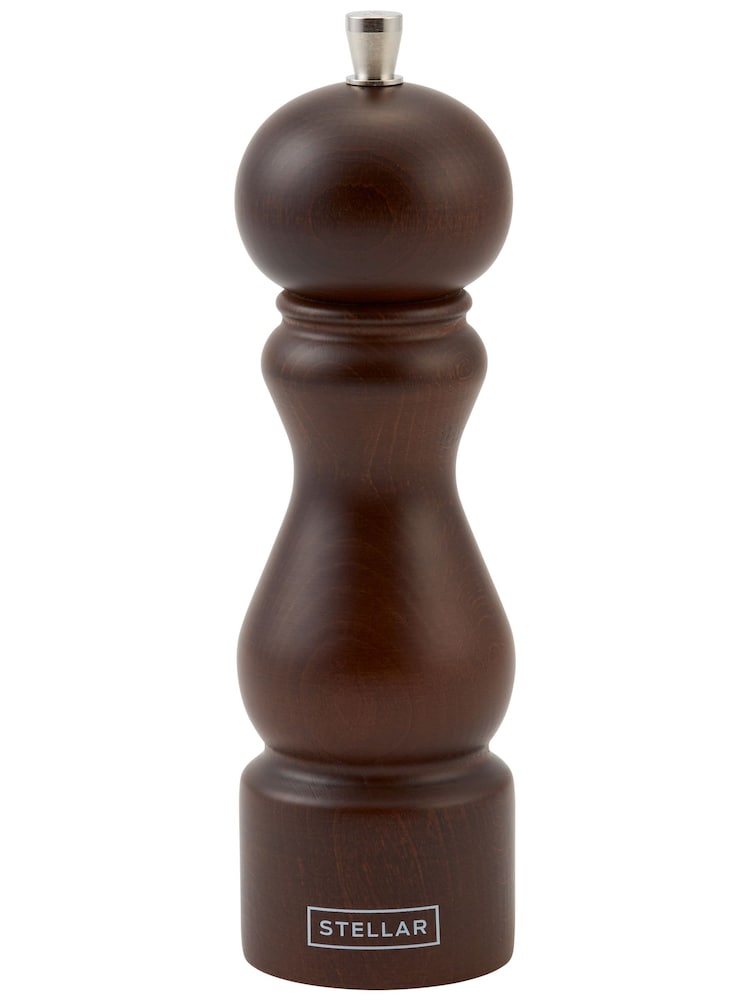 Stellar Natural  Dark 18cm Pepper Mill - Image 4 of 4