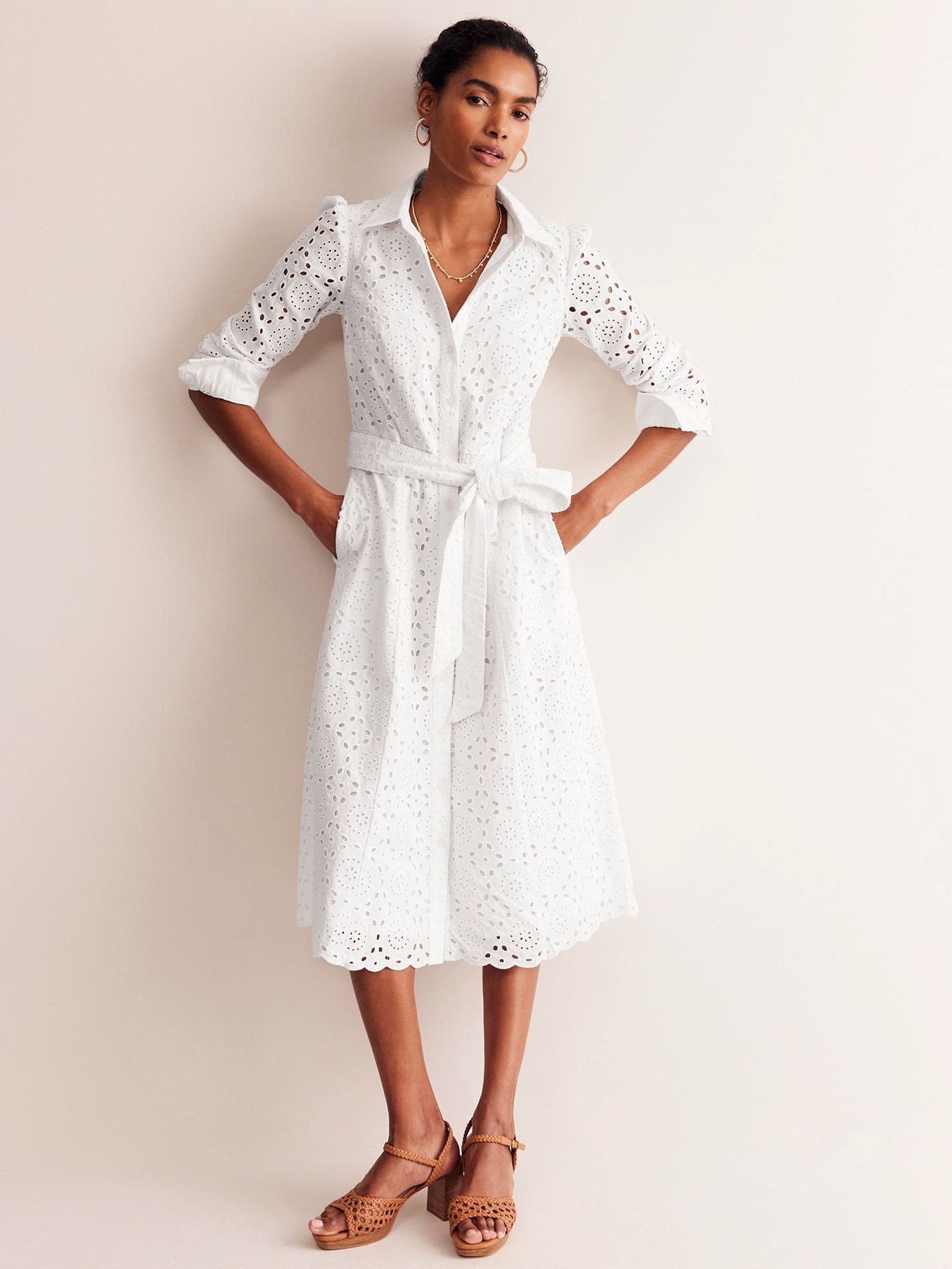 White shirt dress petite discount