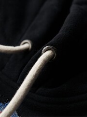 Superdry Black Tokyo Vintage Logo Graphic Hoodie - Image 6 of 7