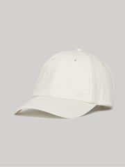 Superdry White Vintage Embroidered 100% Cotton Cap - Image 2 of 8