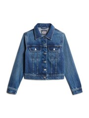 Superdry Blue Slim Denim Trucker Jacket - Image 4 of 6