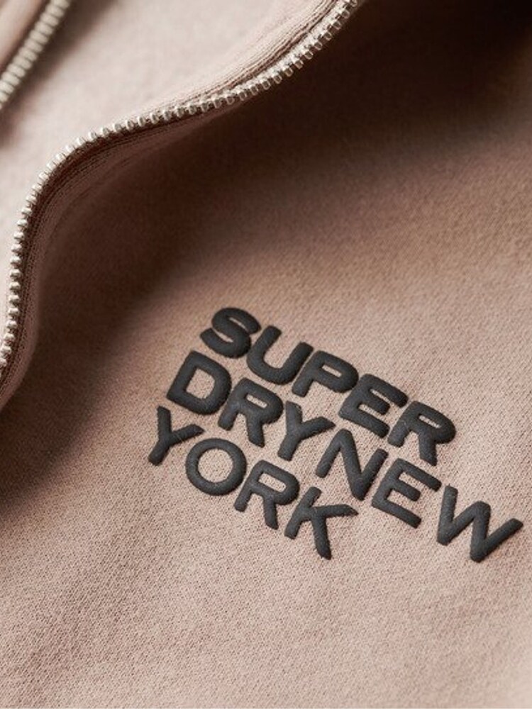 Hanorac sport de lux cu fermoar Superdry Larg  - Image 6 of 6